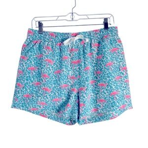Chubbies The Domingos are for Flamingos Swim Trunks Size‎ Large 4" Inseam Travel